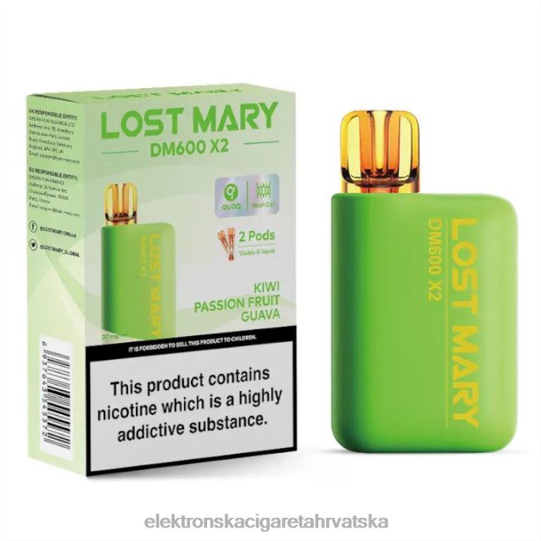 Elektronska Cigareta Cena - kivi marakuja guava DJFJL473 LOST MARY DM600 X2