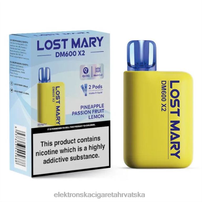 Elektronska Cigareta Cijena - ananas marakuje limun DJFJL478 LOST MARY DM600 X2