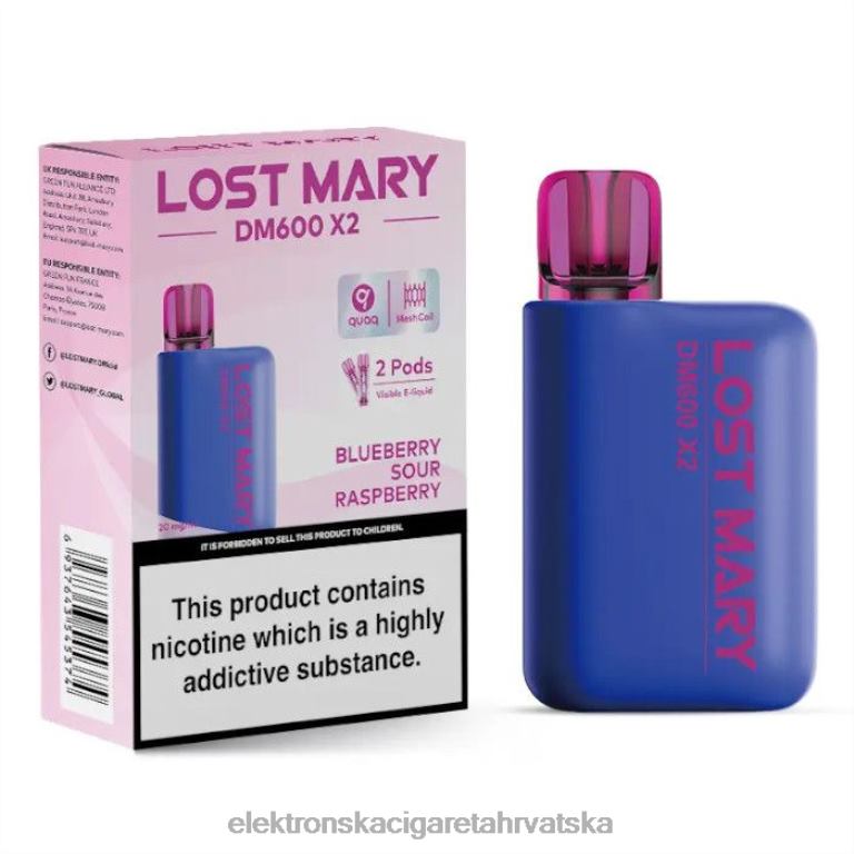 Elektronska Cigareta Cijena - borovnica kisela malina DJFJL469 LOST MARY DM600 X2