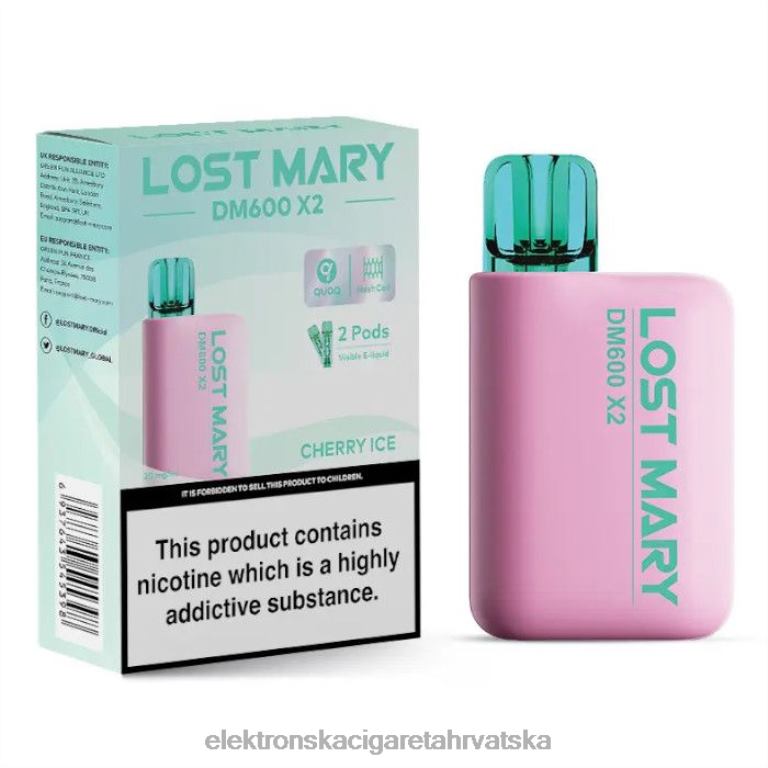 Elektronska Cigareta Petrol - led od višanja DJFJL470 LOST MARY DM600 X2