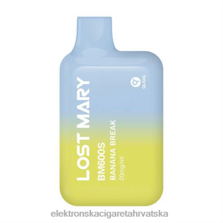 Elektronska Cigareta Za Enkratno Uporabo Petrol - pauza od banane DJFJL417 LOST MARY BM600S