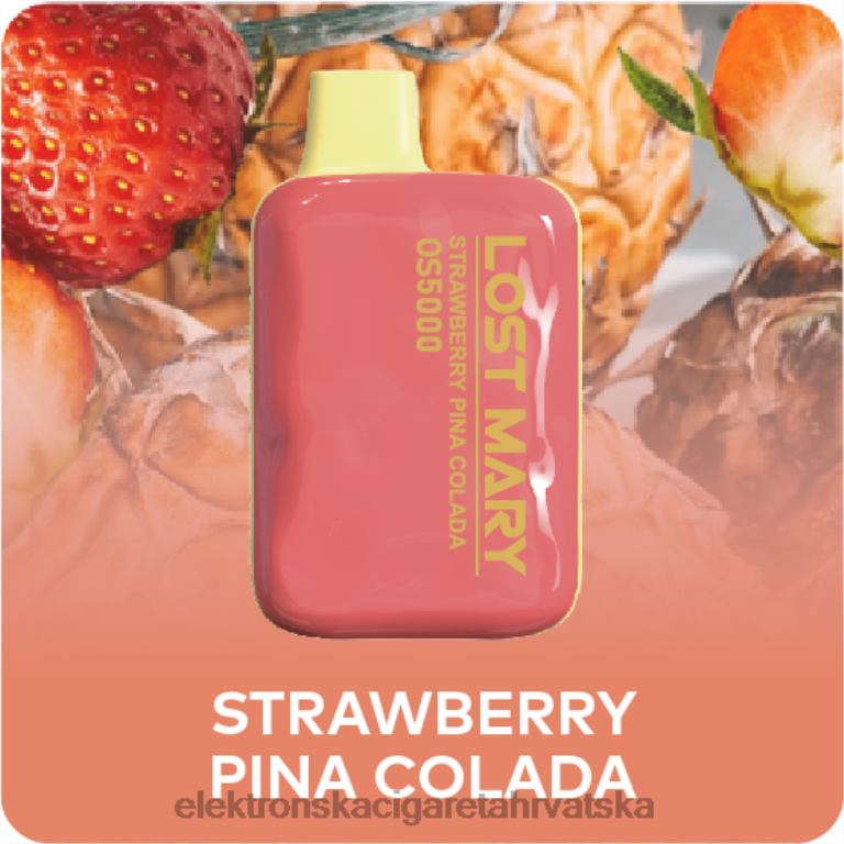 Elektronska Cigareta Brez Nikotina - pina colada od jagoda DJFJL501 LOST MARY OS5000