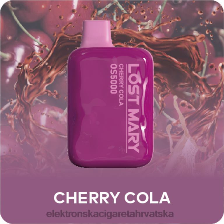Elektronska Cigareta Petrol - cherry cola DJFJL488 LOST MARY OS5000