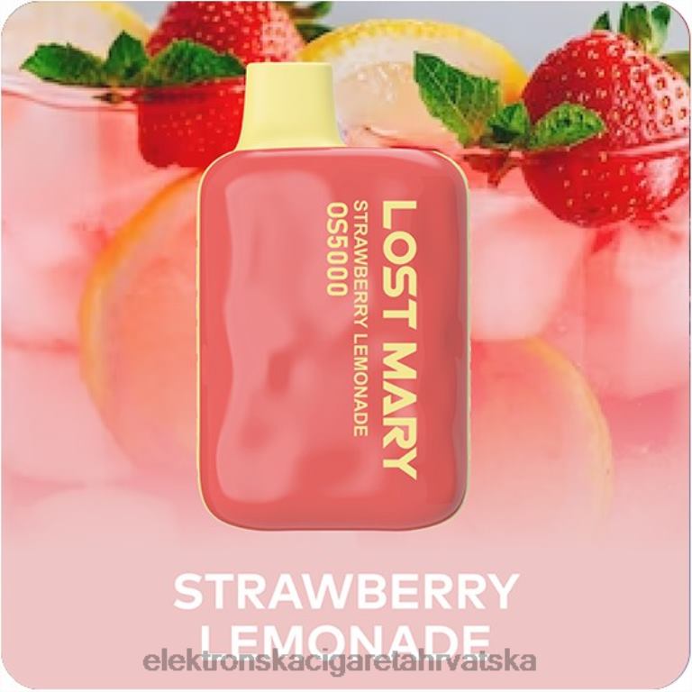 Elektronska Cigareta Za Enkratno Uporabo - limunada od jagoda DJFJL499 LOST MARY OS5000