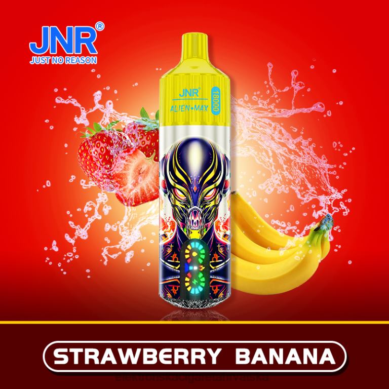 Jednokratni Vape Hrvatska - jagoda banana DJFJL567 JNR ALIEN MAX