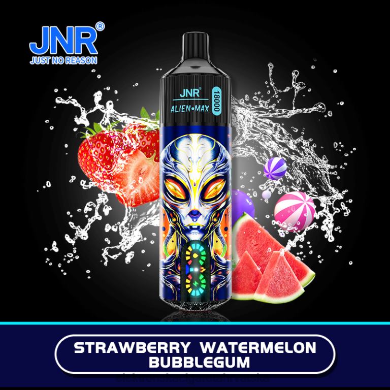 Jednokratni Vape Tisak - jagoda lubenica bubblegum DJFJL566 JNR ALIEN MAX