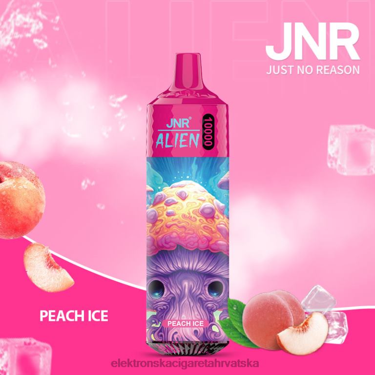 Jednokratni Vape Hrvatska - led od breskve DJFJL657 JNR ALIEN