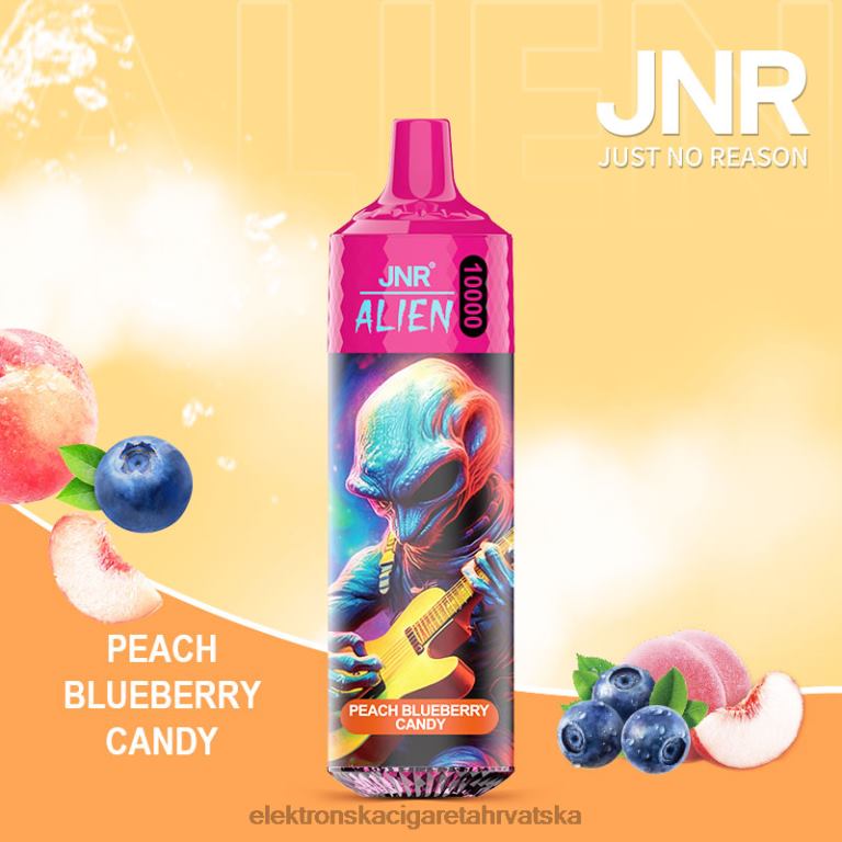 Jednokratni Vape Tisak - bombon od breskve i borovnice DJFJL656 JNR ALIEN