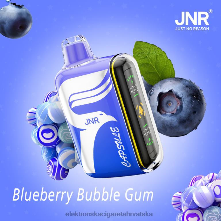 Elektronska Cigareta Brez Nikotina - borovnica-bubble-gum DJFJL600 JNR CAPSULE