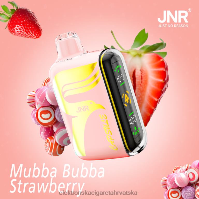 Elektronska Cigareta Za Enkratno Uporabo - mubba-bubba-jagoda DJFJL607 JNR CAPSULE