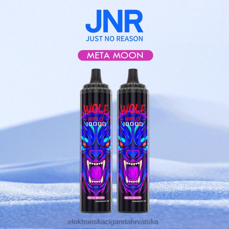 Jednokratni Vape Tisak - meta mjesec DJFJL764 JNR WOLF NIPLO