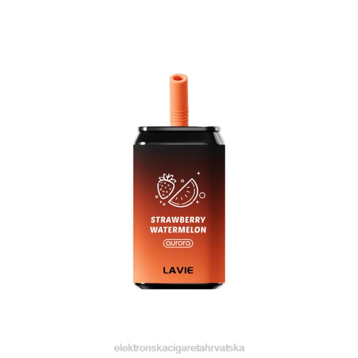 Elektronska Cigareta Petrol - jagoda lubenica LAVIE Aurora 11000 udaha 6F8X146