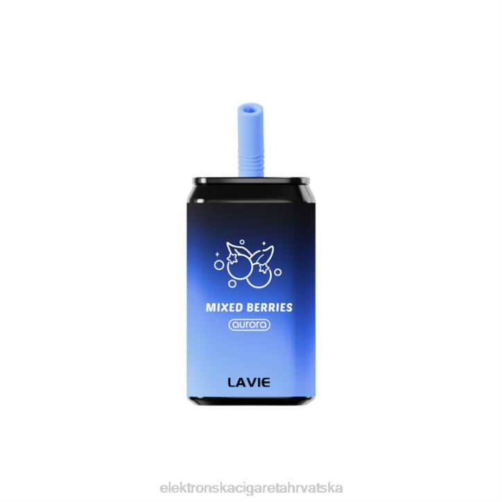 Jednokratni Vape Tisak - miješano bobičasto voće LAVIE Aurora 11000 udaha 6F8X149