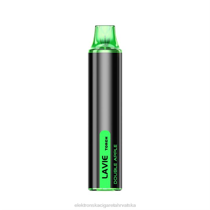 E Cigareta Tekućina - dupla jabuka LAVIE Torch 6000 udaha 6F8X129
