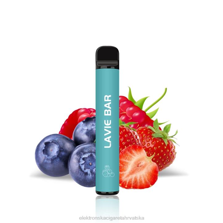 E Cigareta Cijena - miješati bobičasto voće LAVIE BAR 2% verzija 800 dizanja 6F8X323