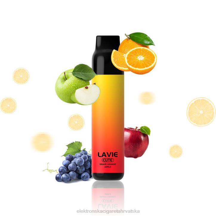 E Cigareta - grožđe naranča jabuka LAVIE BAR 3000 udaha 6F8X288