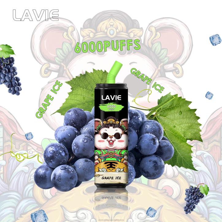 Jednokratni Vape Tisak - led od grožđa LAVIE Coke BAR 6000 udaha 6F8X269