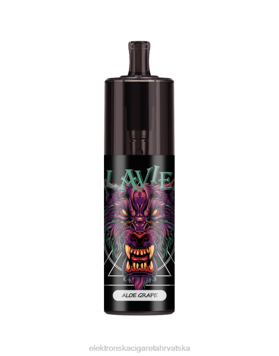 Jednokratni Vape Hrvatska - aloe grožđa LAVIE COLOUR BAR Kontrola protoka zraka od 10000 udisaja 6F8X330