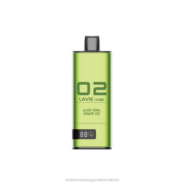 E Cigareta - aloe vera led od grožđa LAVIE Cube 20000 udaha 6F8X36