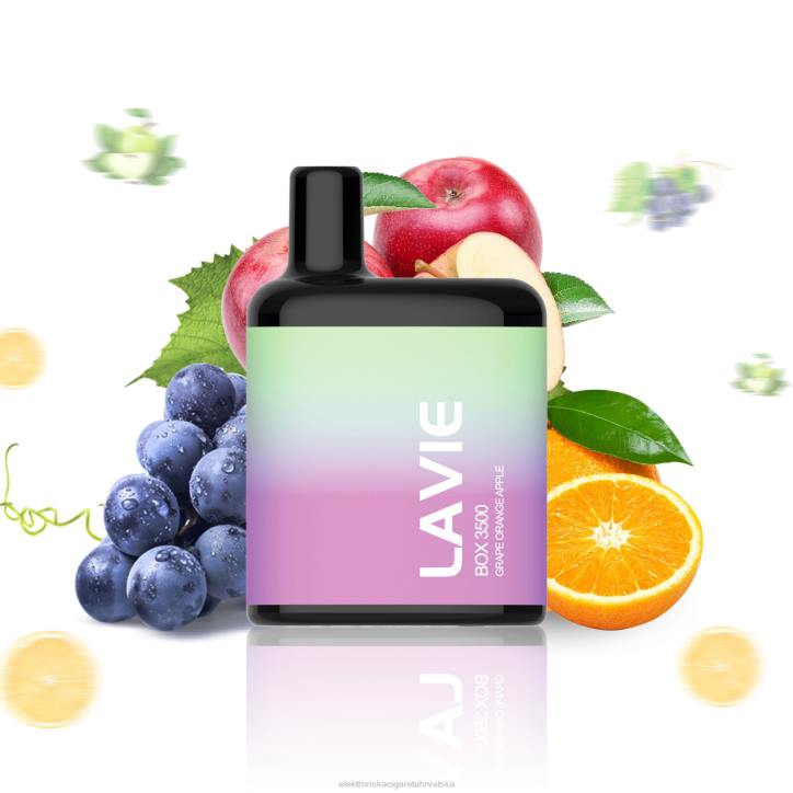E Tekućina - grožđe naranča jabuka LAVIE BOX 3500 udaha 6F8X212