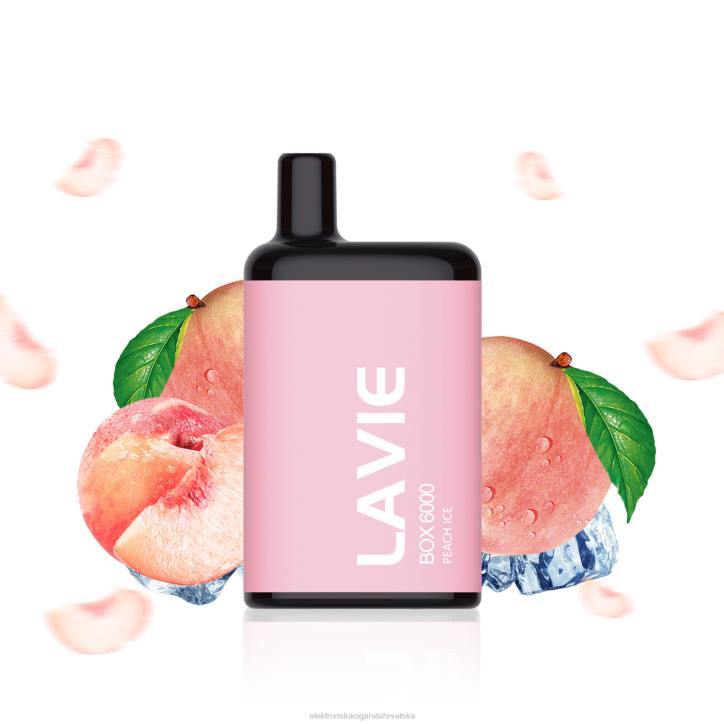 E Tekućina - led od breskve LAVIE BOX 6000 udaha 6F8X200