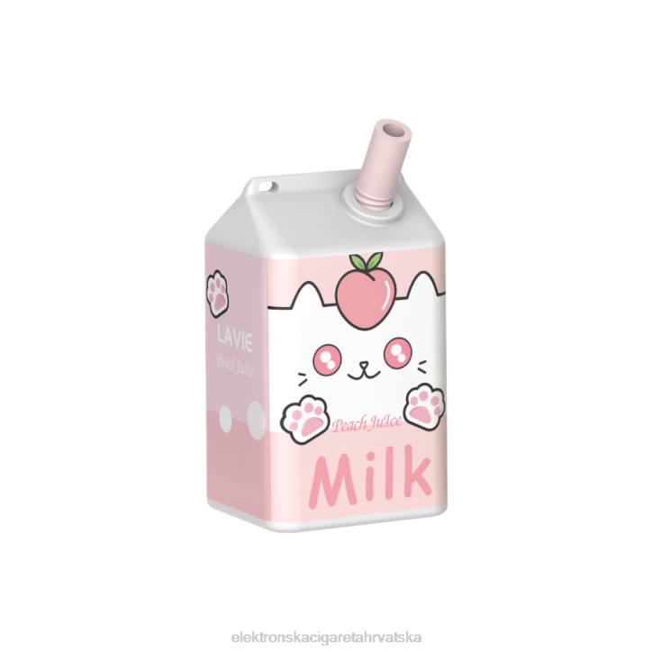 E Cigareta Cijena - sok od breskve LAVIE MILK 7000 udaha 6F8X179