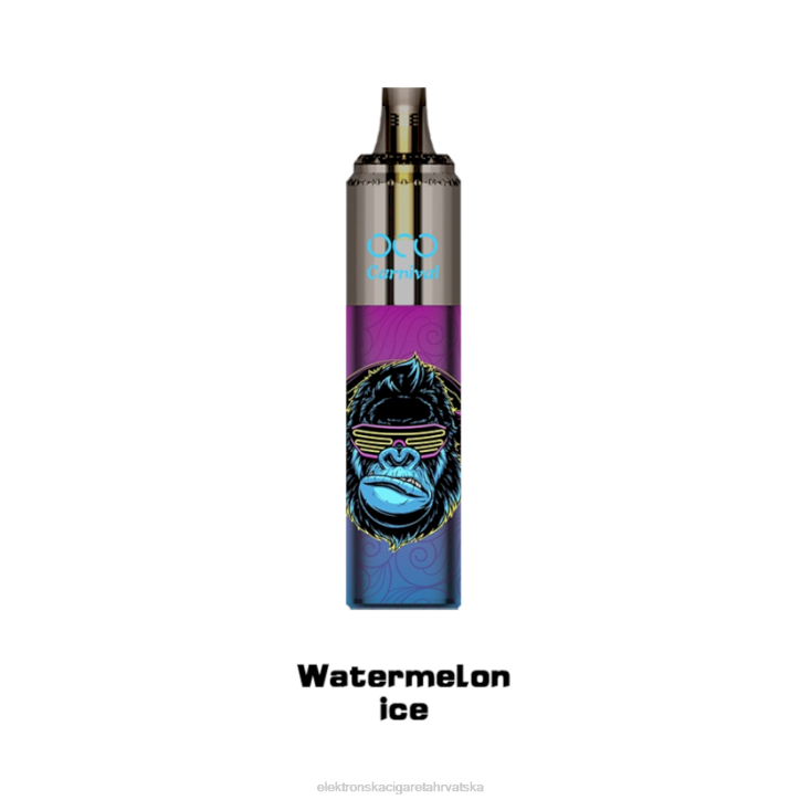 E Cigareta Cijena - led od lubenice LAVIE OCO karneval 10000 dimova 6F8X359