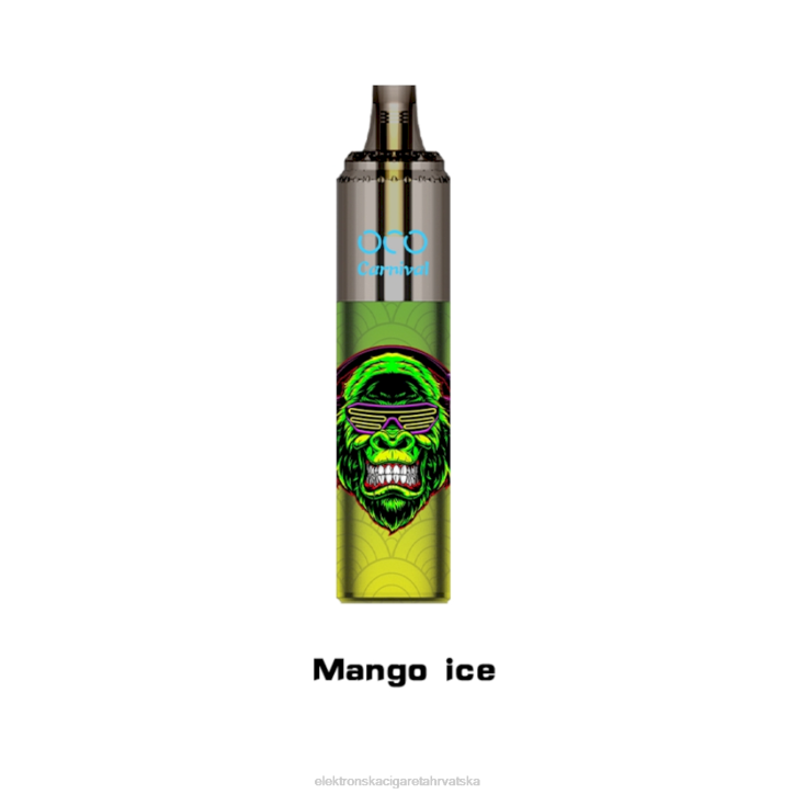 Jednokratni Vape Tisak - led od manga LAVIE OCO karneval 10000 dimova 6F8X353