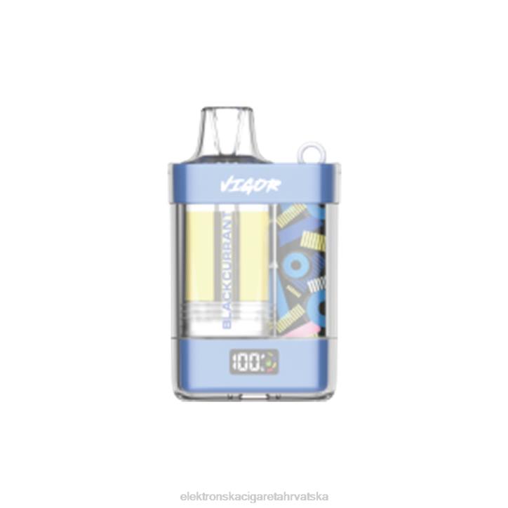 E Cigareta Tekućina - crni ribiz LAVIE VIGOR 15000 udaha 6F8X9