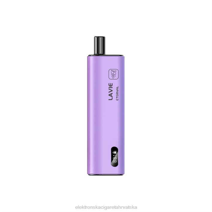 E Cigareta Cijena - ljubičasto grožđe LAVIE ETERNAL 10000 udaha 6F8X119