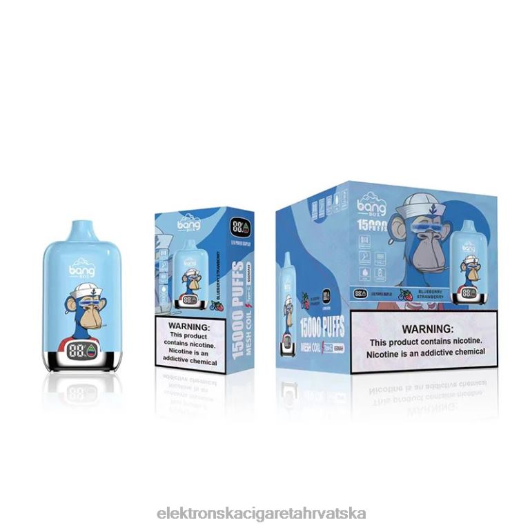 Elektronska Cigareta Brez Nikotina - borovnica jagoda DJFJL132 Bang Box 15000
