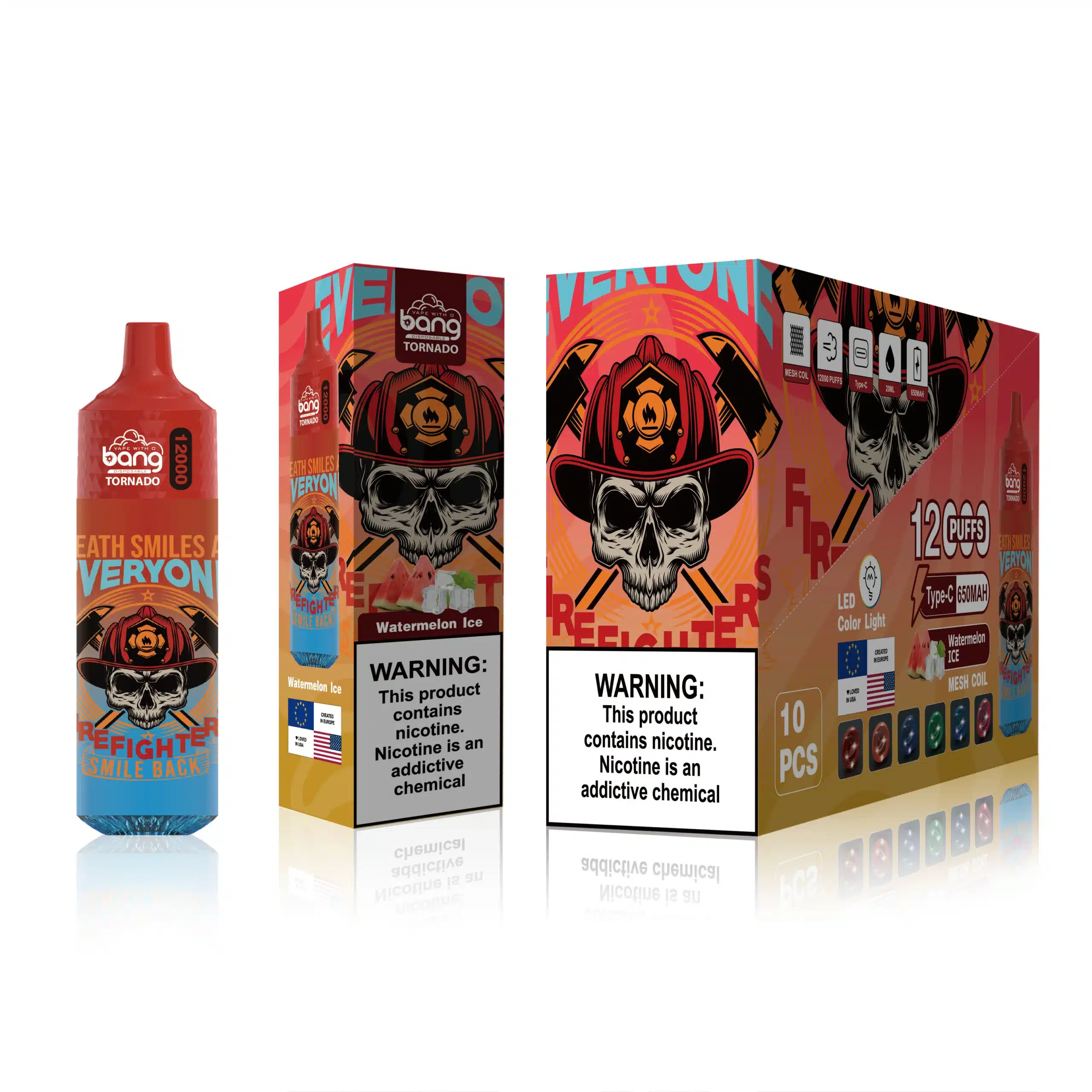 Elektronska Cigareta Cena - led od lubenice DJFJL122 Bang Box 12000 udaha