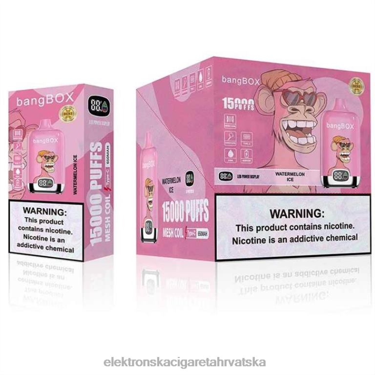 Elektronska Cigareta Za Enkratno Uporabo - led od lubenice DJFJL139 Bang Box 15000