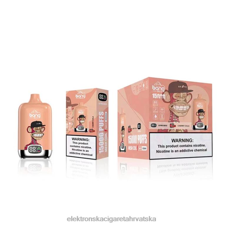 Jednokratni Vape Tisak - cherry cola DJFJL134 Bang Box 15000