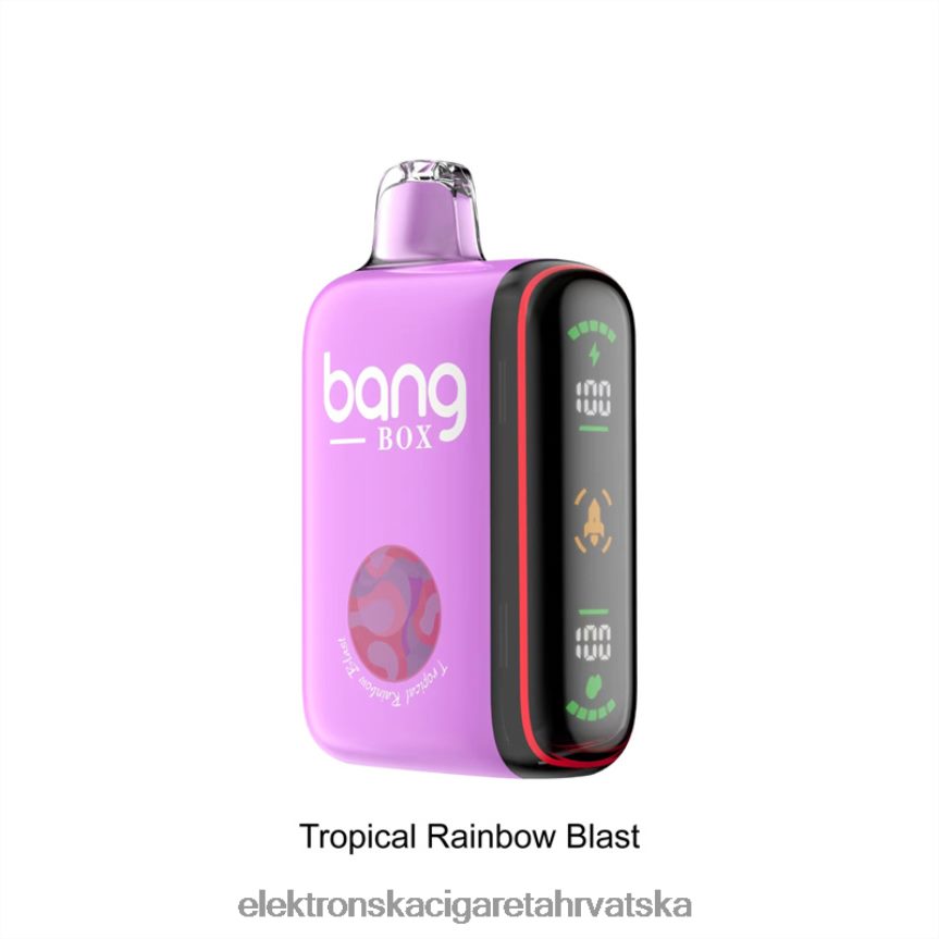 E Cigareta - Bang Box 9000-18000 udaha inteligentni zaslon snage eksplozija tropske duge 66HPFL36
