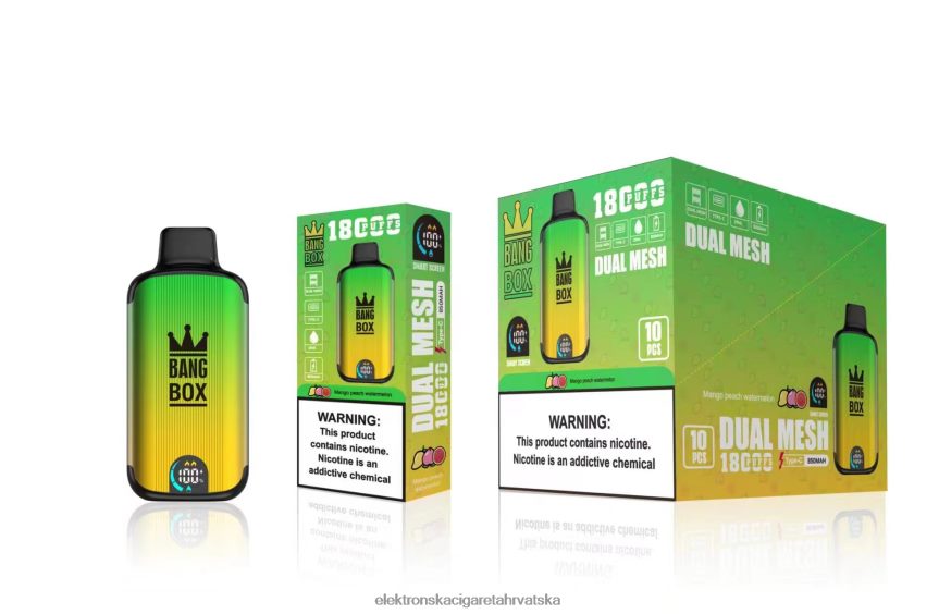 E Cigareta Cijena - Bang Box 18000 udaha mango breskva lubenica 66HPFL89