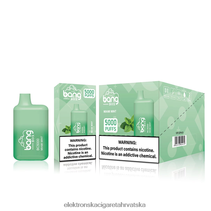E Cigareta Tekućina - Bang Box bc5000 za jednokratnu upotrebu 66HPFL87