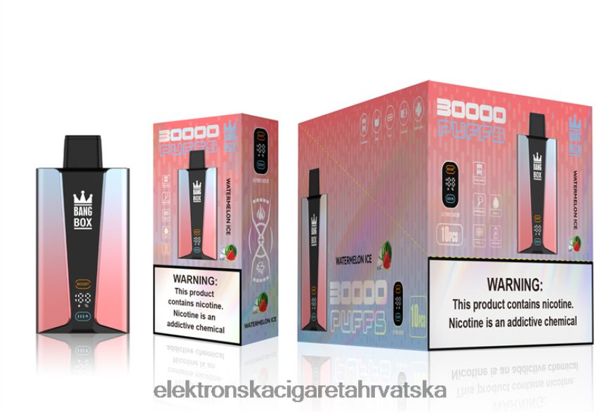 E Tekućina - Bang Box Pametni zaslon s 30 000 udaha led od lubenice 66HPFL86