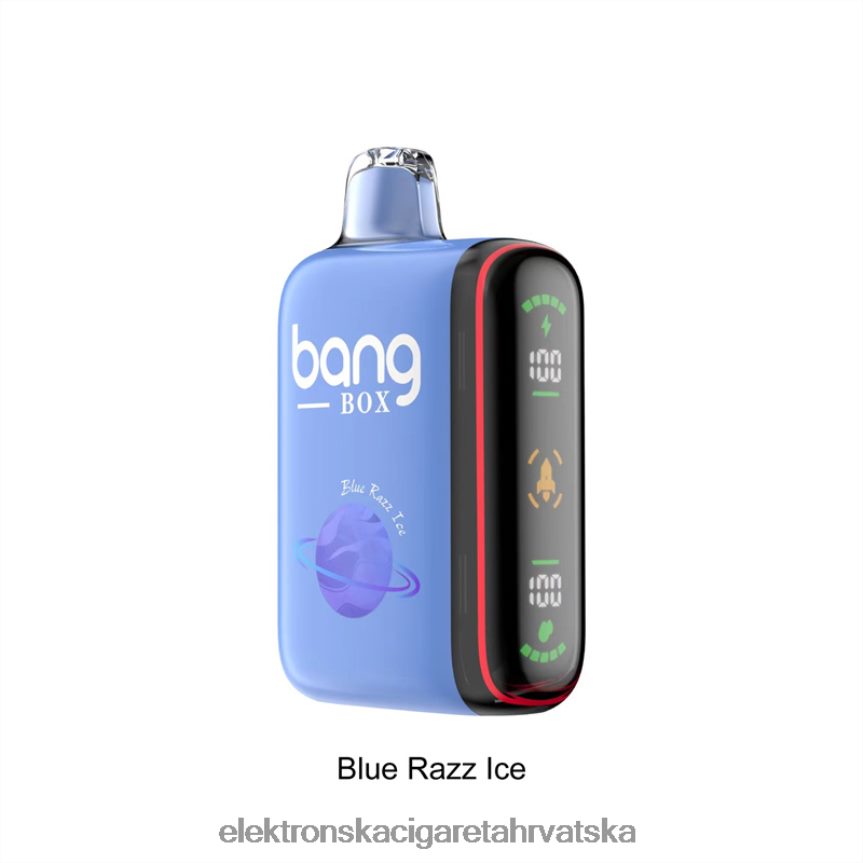 Elektronska Cigareta Petrol - Bang Box 9000-18000 udaha inteligentni zaslon snage plavi razz led 66HPFL26