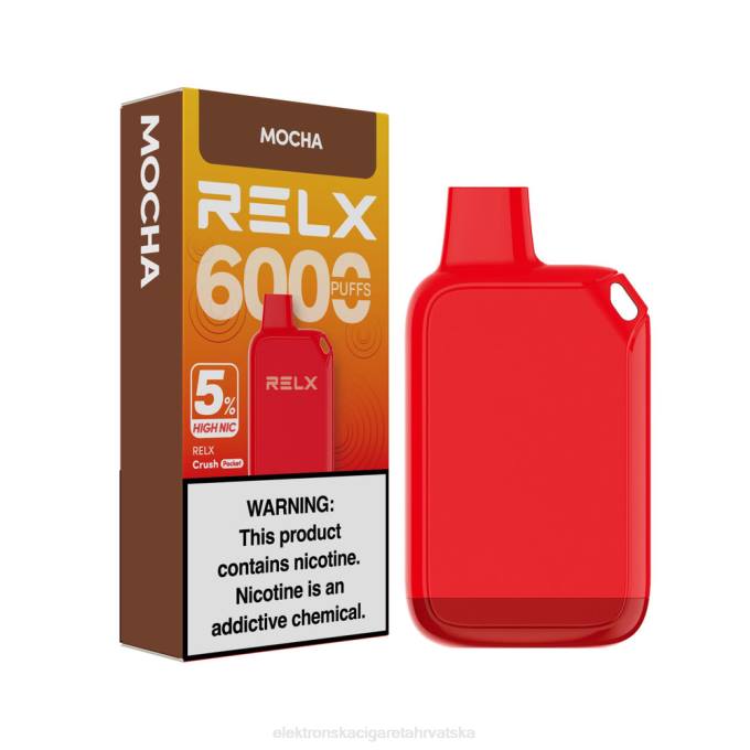Elektronska Cigareta Cijena - moka RELX Crush Pocket 6000 5% visoki nik V8J025