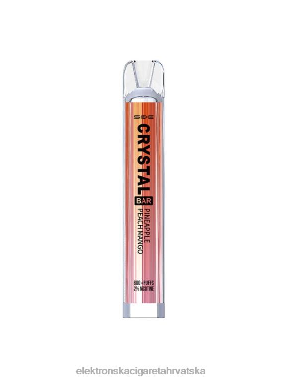 Jednokratni Vape Tisak - ananas breskva mango DJFJL260 SKE Crystal Bar jednokratni vape 600 dimova