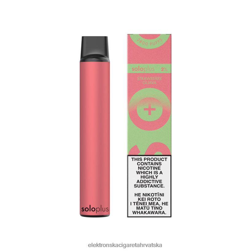 Elektronska Cigareta Cijena - Solo Plus jednokratna kolekcija vape paradise jagoda guava V80ZZF37
