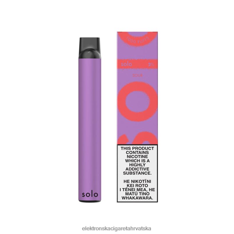 Elektronska Cigareta Cena - Solo jednokratni vape kiselo V80ZZF3