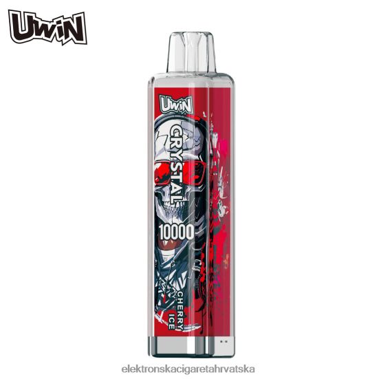 E Cigareta Cijena - UWIN CRYSTAL 10000 jednokratnih vapea led od višanja L668DF371