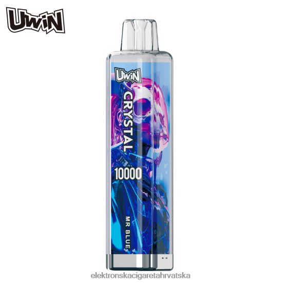 E Tekućina - UWIN CRYSTAL 10000 jednokratnih vapea mr plavi L668DF380