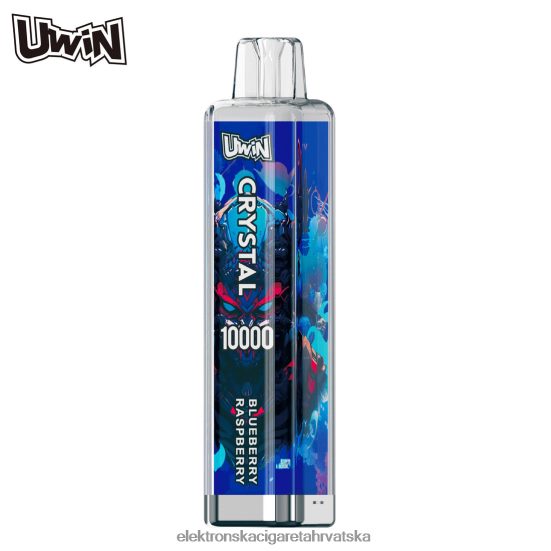 Jednokratni Vape Hrvatska - UWIN CRYSTAL 10000 jednokratnih vapea borovnica malina L668DF366