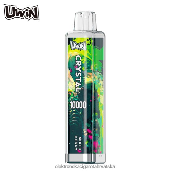 Smok Jednokratni Vape - UWIN CRYSTAL 10000 jednokratnih vapea miješano bobičasto voće L668DF379