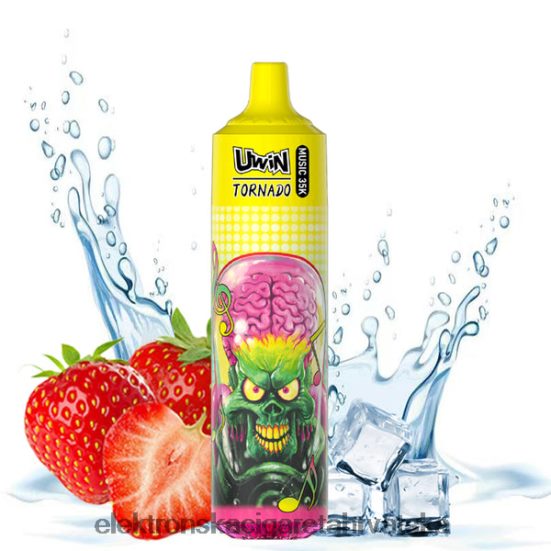 Jednokratni Vape Tisak - UWIN CRYSTAL Vape za jednokratnu upotrebu od 35k led od jagoda L668DF389