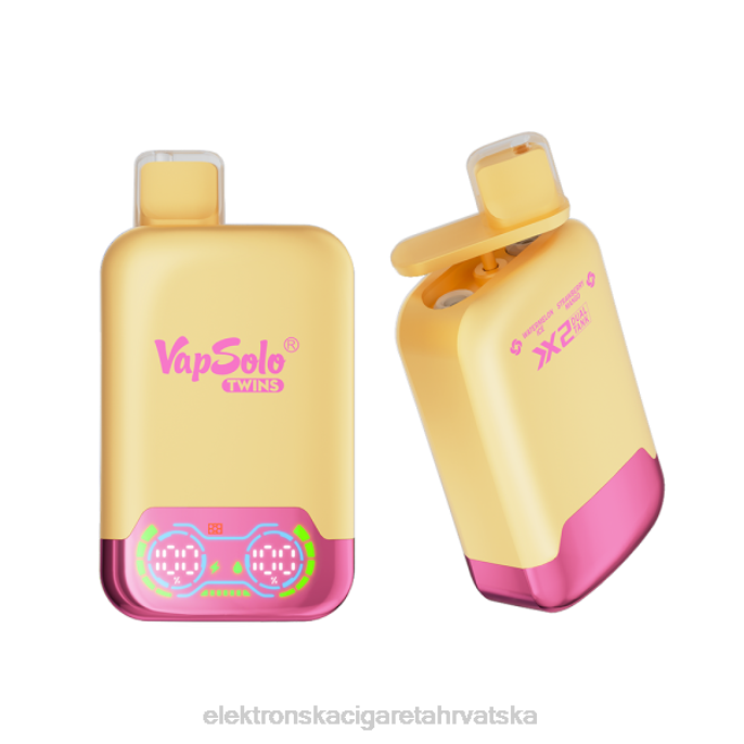E Cigareta Tisak Cijena - Vapsolo TWINS jednokratni vape led od lubenice i manga od jagode 02XP129
