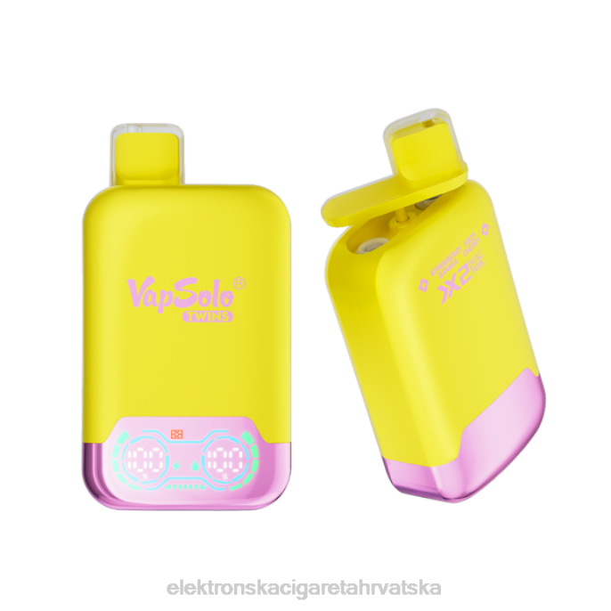 Jednokratni Vape Hrvatska - Vapsolo TWINS jednokratni vape jagoda banana & gazirana višnja 02XP126